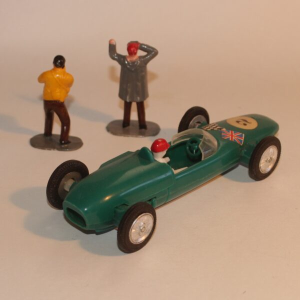 Lotus Grand Prix Racing Car & Figures Lucky Toys Hong Kong Plastic