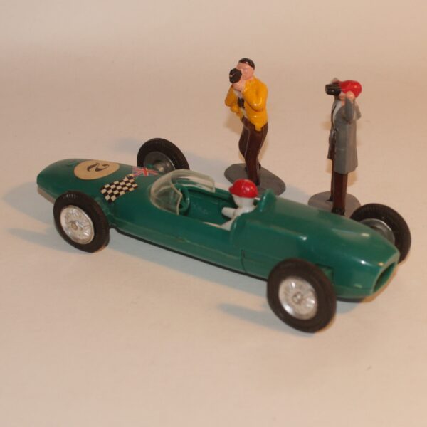 Lotus Grand Prix Racing Car & Figures Lucky Toys Hong Kong Plastic