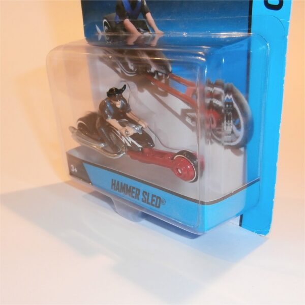 Mattel Hot Wheels Hammer Sled Bike with Rider 2013