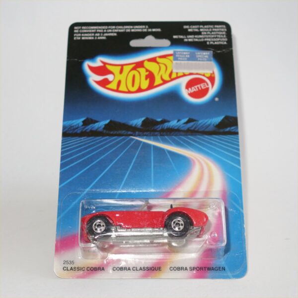 Mattel Hot Wheels 2535 Classic Cobra 1986