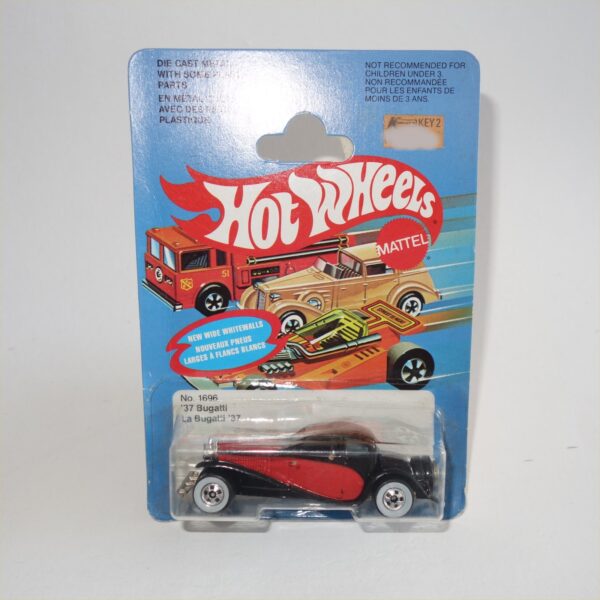 Mattel Hot Wheels 1696 '37 Bugatti Coupe 1983