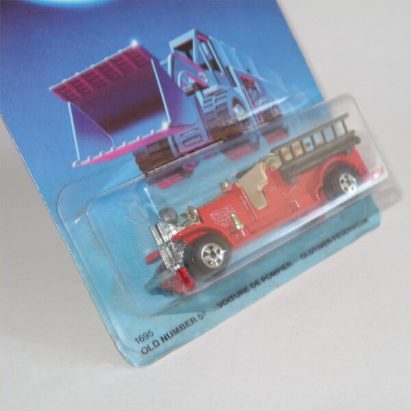 Mattel Hot Wheels 1986 Old Number 5 Fire Engine MoC