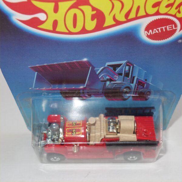 Mattel Hot Wheels 1986 Old Number 5 Fire Engine MoC