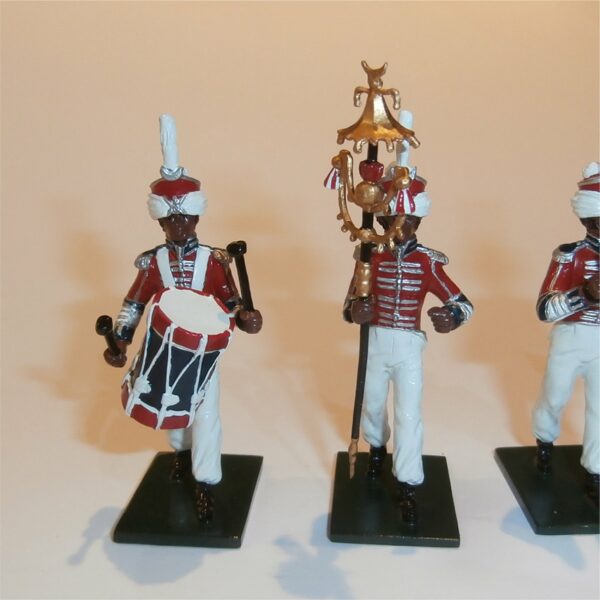 Britain's Coldstream Regiment Foot Guards Field Musick Napoleonic Wars 1815 #43105 4 Pieces