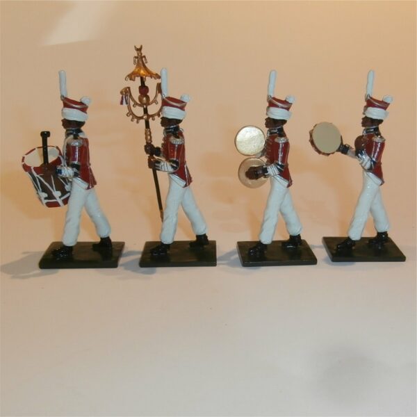 Britain's Coldstream Regiment Foot Guards Field Musick Napoleonic Wars 1815 #43105 4 Pieces