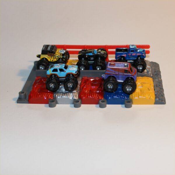 Micro Machines 5 Monster Trucks 1987 with Arena Obstacle Track
