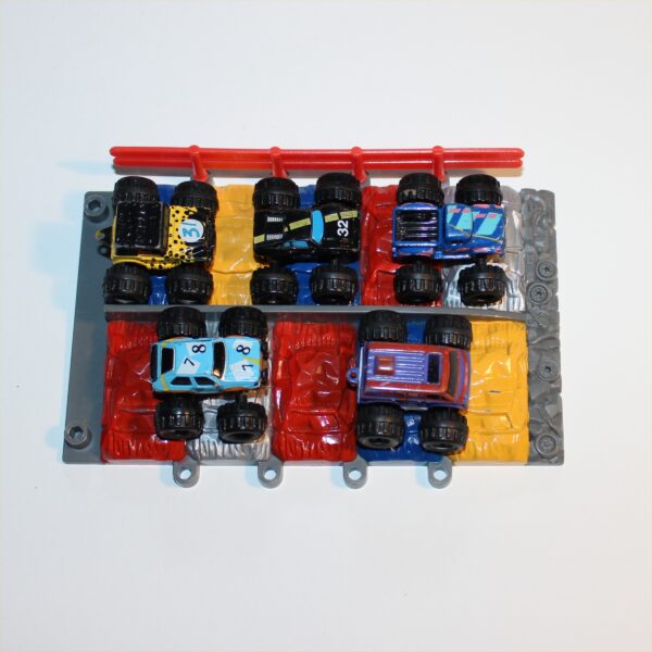 Micro Machines 5 Monster Trucks 1987 with Arena Obstacle Track