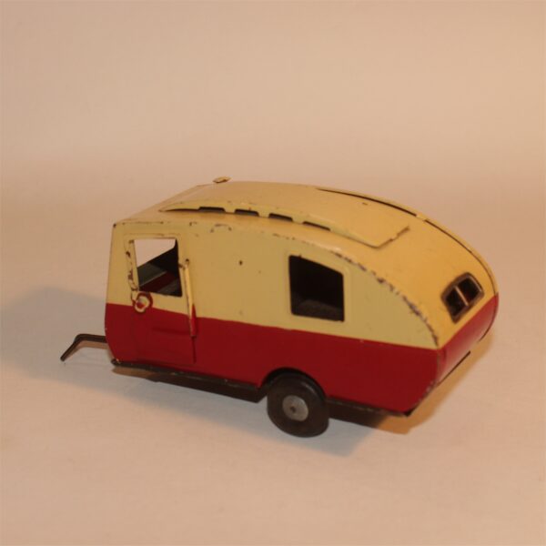 Triang Minic 16M Caravan Cream & Red c1950