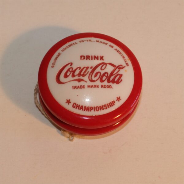 Russell Genuine Championship Yoyo Coca Cola 1964 Made In Australia