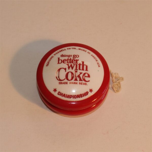 Russell Genuine Championship Yoyo Coca Cola 1964 Made In Australia