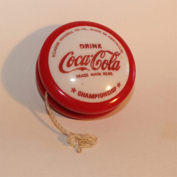 Russell Genuine Championship Yoyo Coca Cola 1964 Made In Australia