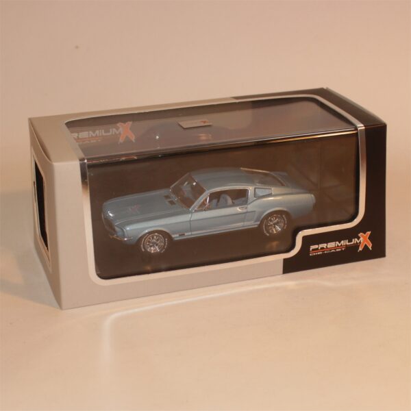 Premium X Diecast Ford Mustang GT Fastback 1967 Blue
