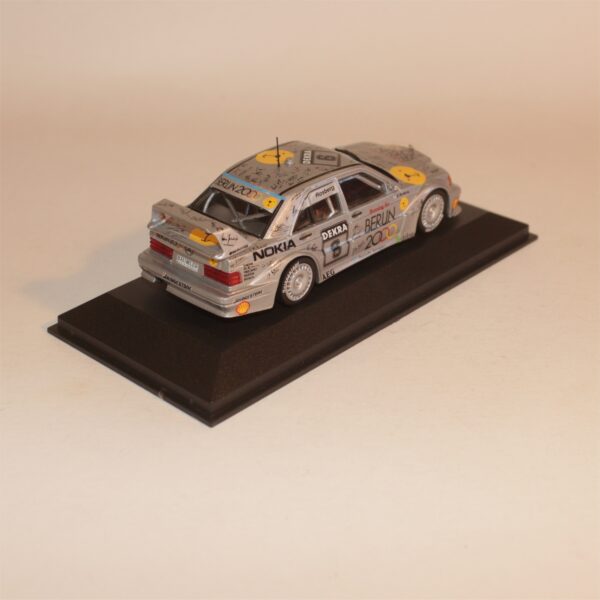 Minichamps Mercedes Evo 2 DTM 1992 Rosberg Silver Berlin 2000