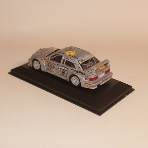 Minichamps Mercedes Evo 2 DTM 1992 Rosberg Silver Berlin 2000