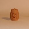 Vintage Cereal Toy R&L Totem Pole Beige Hairy Watha