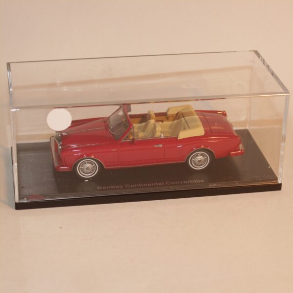 Neo Scale Models 044150 Bentley Continental Convertible Red 1985