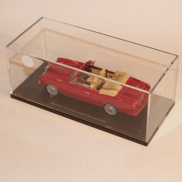 Neo Scale Models 044150 Bentley Continental Convertible Red 1985