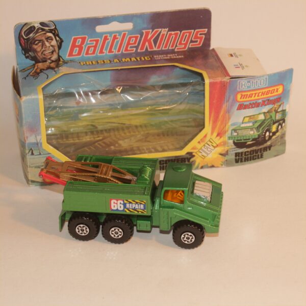 Matchbox Battle Kings K-110 Recovery Vehicle Mint Boxed