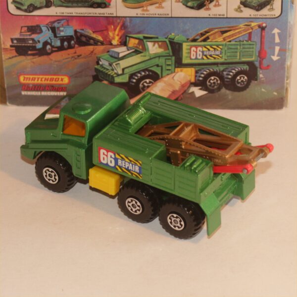 Matchbox Battle Kings K-110 Recovery Vehicle Mint Boxed