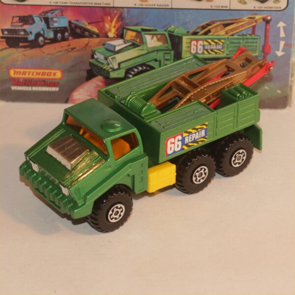 Matchbox Battle Kings K-110 Recovery Vehicle Mint Boxed