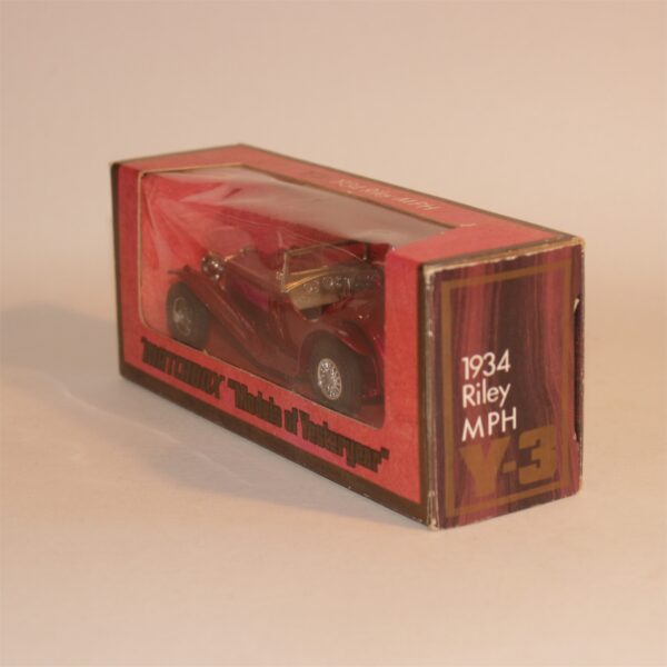 Matchbox Yesteryear Y-3 1934 Riley MPH Mint Boxed