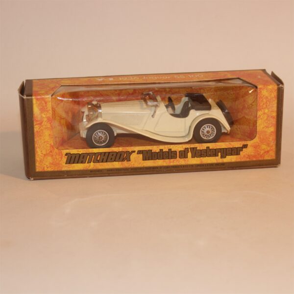 Matchbox Yesteryear Y-1 1936 Jaguar SS-100 Mint Boxed