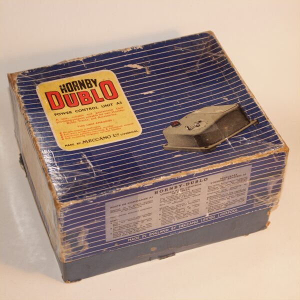 Hornby Dublo Power Control Unit A3 240V 12/15V Output Tested & Tagged Boxed