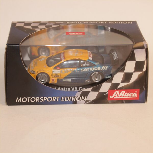 Schuco Motorsport 1:43 Opel Astra V8 Coupe 2002 Yves Olivier