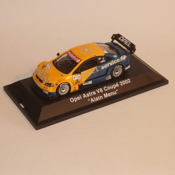 Schuco Motorsport 1:43 Opel Astra V8 Coupe 2002 Menu