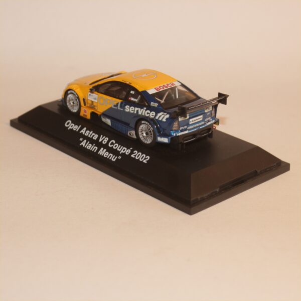 Schuco Motorsport 1:43 Opel Astra V8 Coupe 2002 Menu