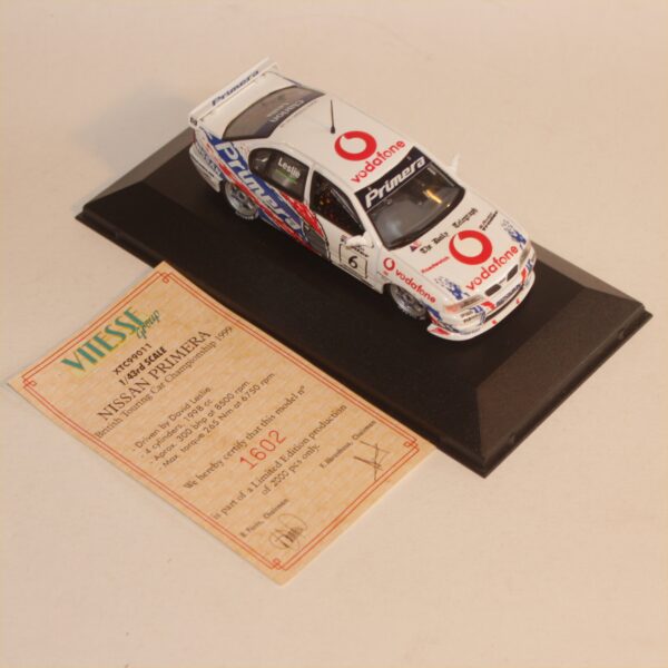 Onyx Vitesse XT99011 Nissan Primera GT Vodaphone Racing Team 1999