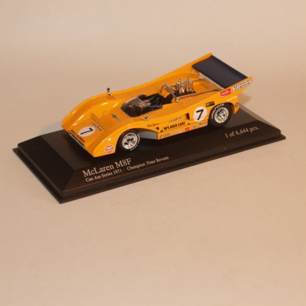 Minichamps McLaren M8F Can Am Series 1971 Champion Peter Revson