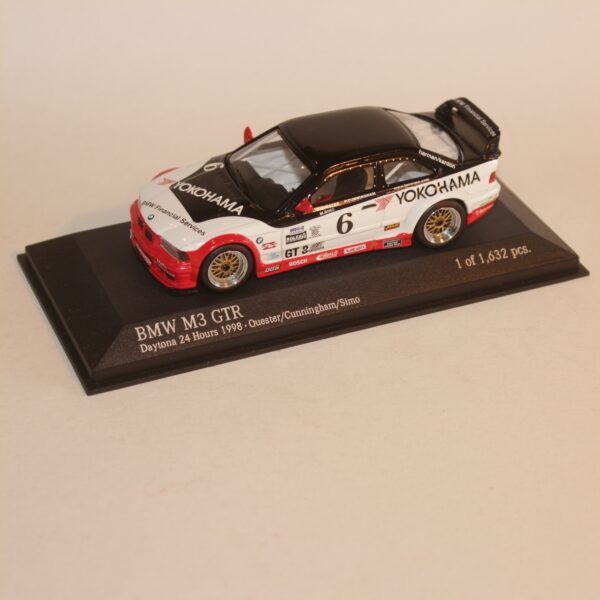 Minichamps BMW M3 GTR Daytona 24 Hours 1998 Quester Cunningham Simo