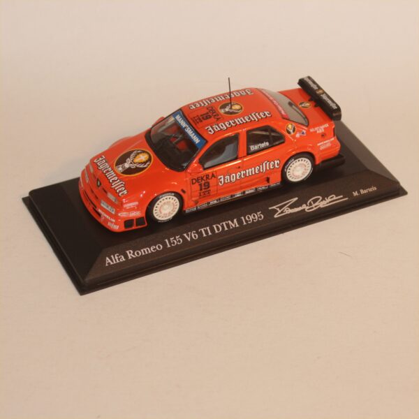 Minichamps Alfa Romeo 155 V6 TI Presentation DTM 1995 M Bartels