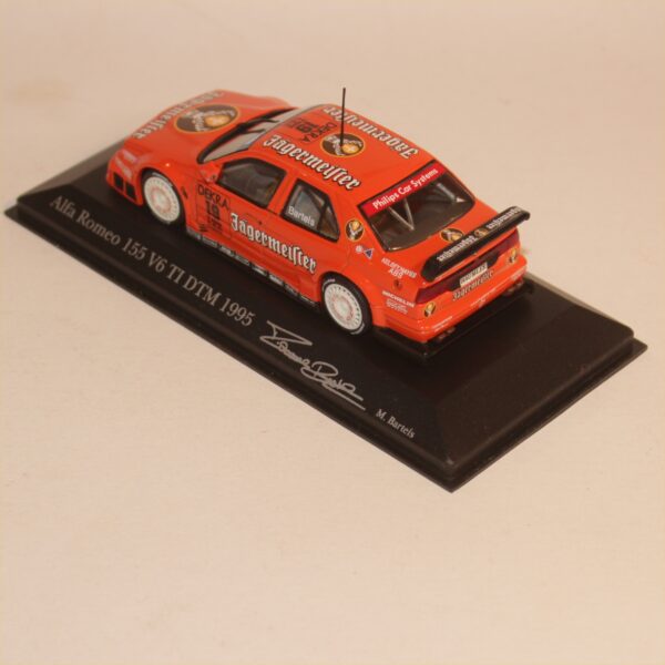 Minichamps Alfa Romeo 155 V6 TI Presentation DTM 1995 M Bartels