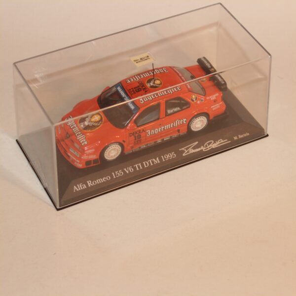 Minichamps Alfa Romeo 155 V6 TI Presentation DTM 1995 M Bartels