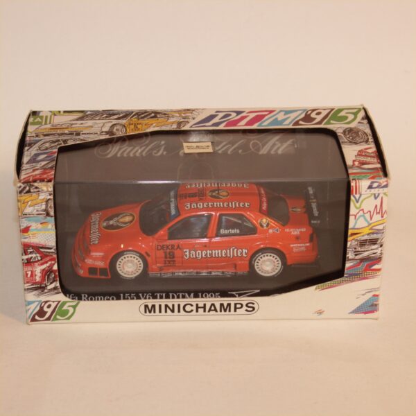 Minichamps Alfa Romeo 155 V6 TI Presentation DTM 1995 M Bartels