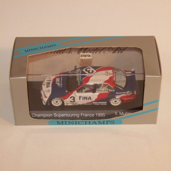 Minichamps BMW 318i Supertouring Champion 1995 007 Golden Eye Advertising