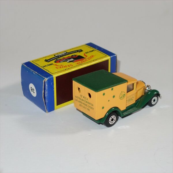 Matchbox MB38 Ford Model A Van 1992 1st MICA Australia