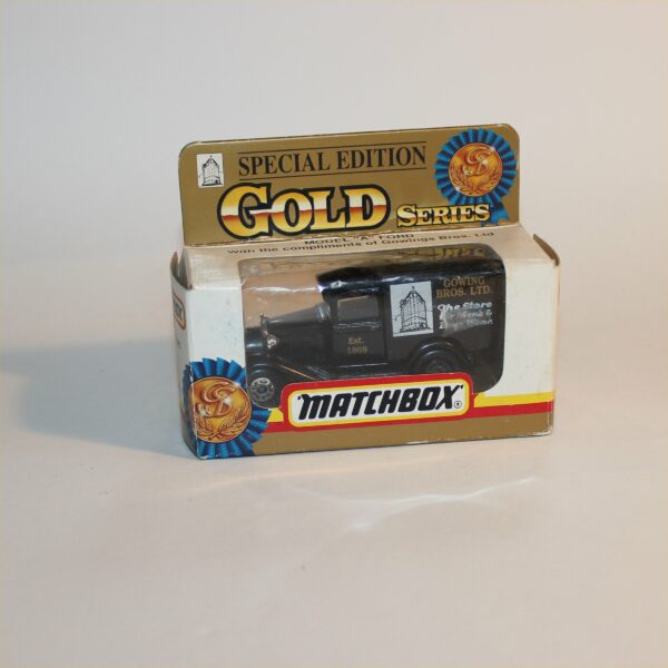 Matchbox MB38 Ford Model A Van Gowings Menswear 