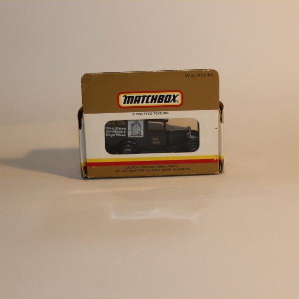 Matchbox MB38 Ford Model A Van Gowings Menswear