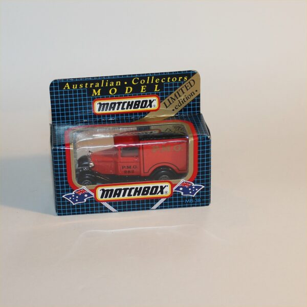 Matchbox MB38 Ford Model A Van PMG Post Master General Australia