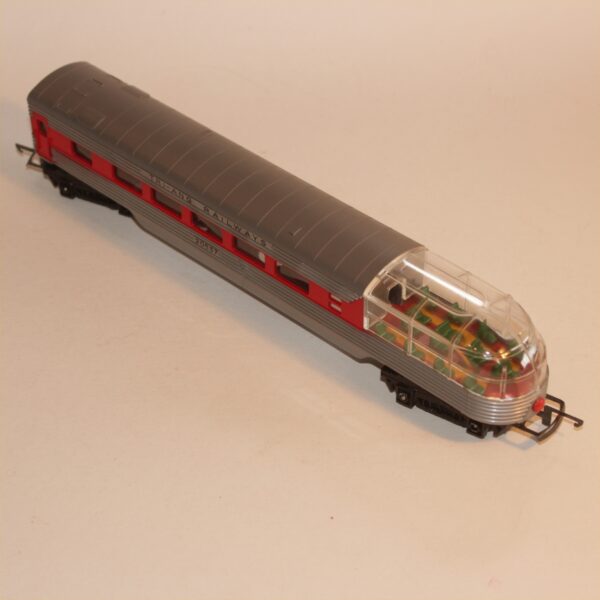 Triang Hornby R125 Tri-Ang Railways Trans Continental Observation Car Silver / Red 20537