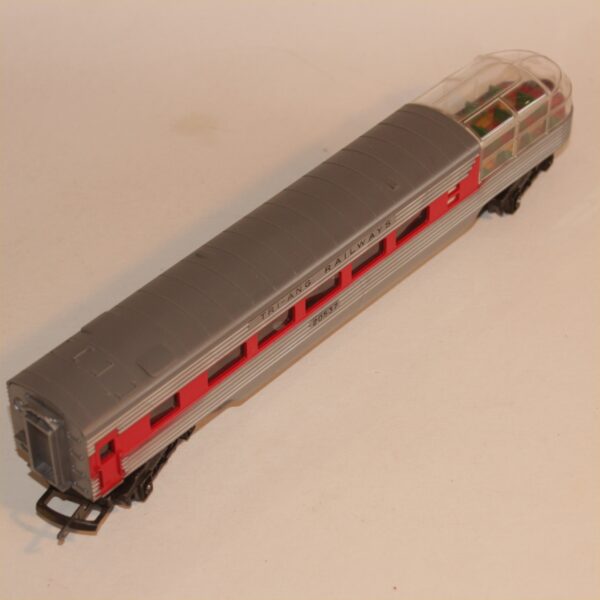 Triang Hornby R125 Tri-Ang Railways Trans Continental Observation Car Silver / Red 20537