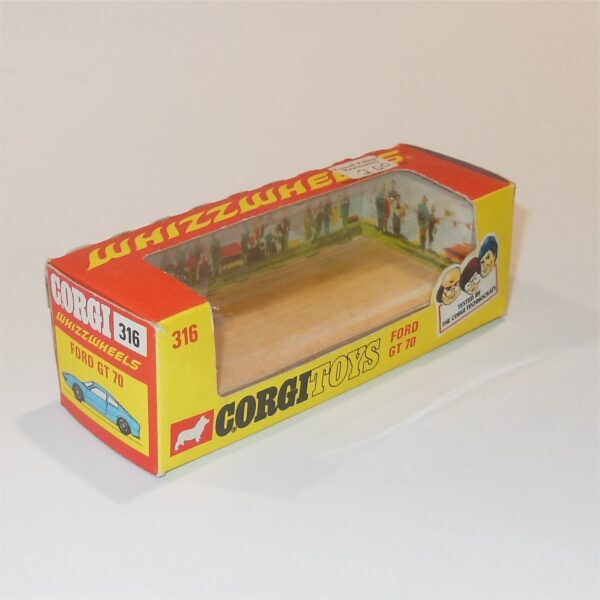 Corgi Toys 316 Ford GT70 Whizzwheels Empty Window Box