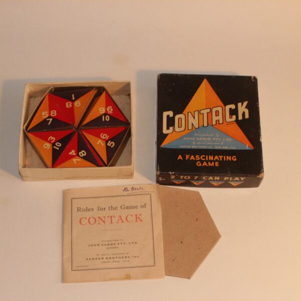 John Sands Table Top Card Game Contack