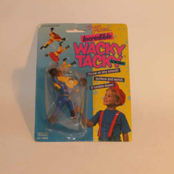 Wacky Tacky Acrobat Blue Yellow Costume Mint Blister Packed Tara Toy