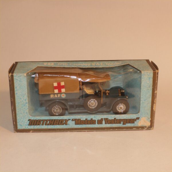 Matchbox Yesteryear Y-13 1918 Crossley RAF Tender Mint Boxed