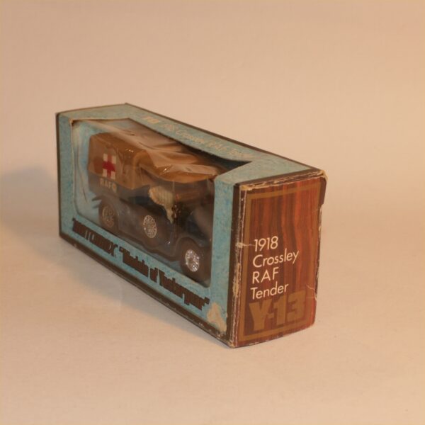 Matchbox Yesteryear Y-13 1918 Crossley RAF Tender Mint Boxed