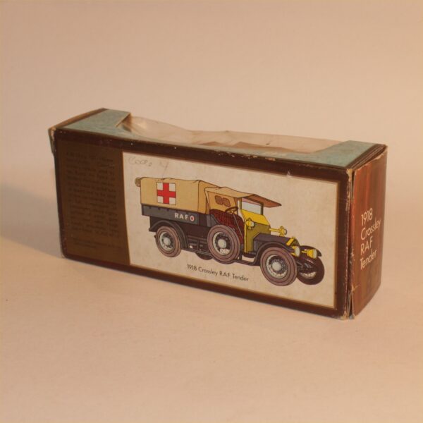 Matchbox Yesteryear Y-13 1918 Crossley RAF Tender Mint Boxed